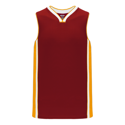 Athletic Knit Pro Cut Basketball Jersey with Rap Neck & Side Inserts (B1715)